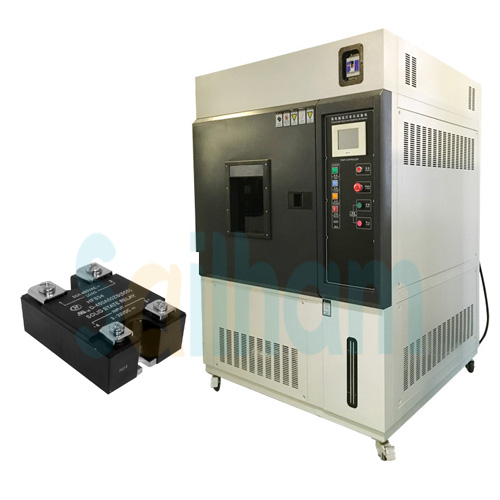 固态继电器与氙灯耐气候试验机侧面图