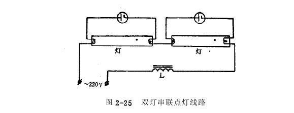 热阴极低压汞灯点灯线路草图