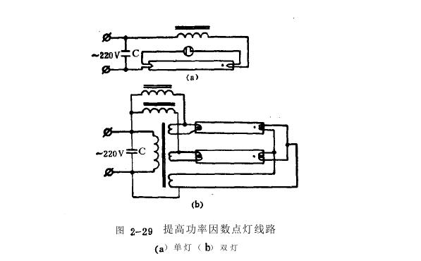 热阴极低压汞灯点灯线路草图结构
